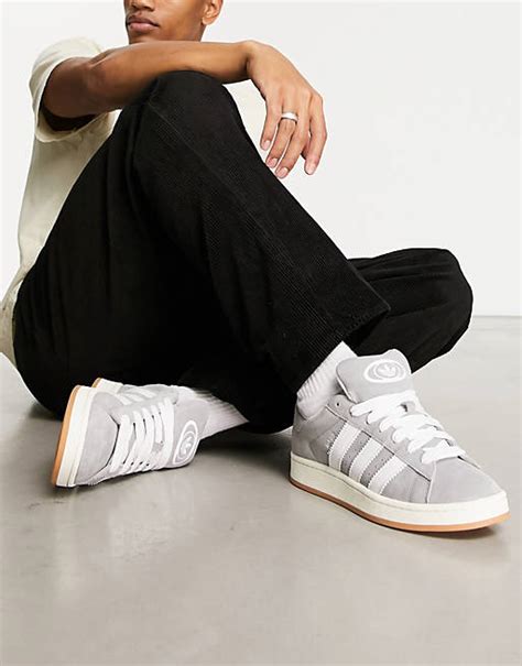 adidas originals campus 00s grey|adidas campus 00s grey gum.